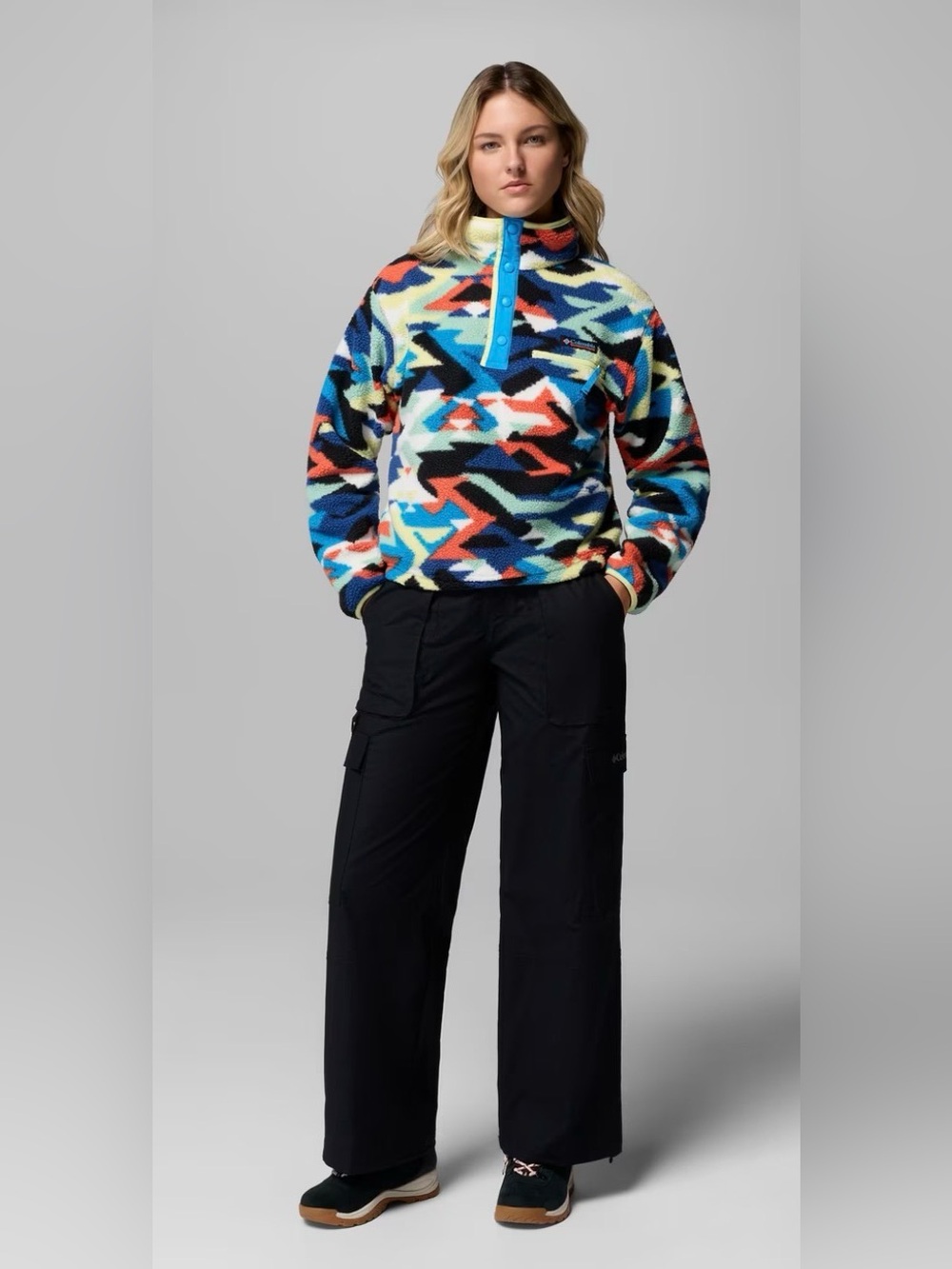 Columbia fleece Aztec jacket